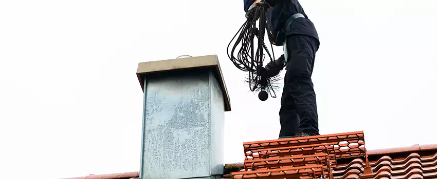 Chimney Brush Cleaning in Irvine, California