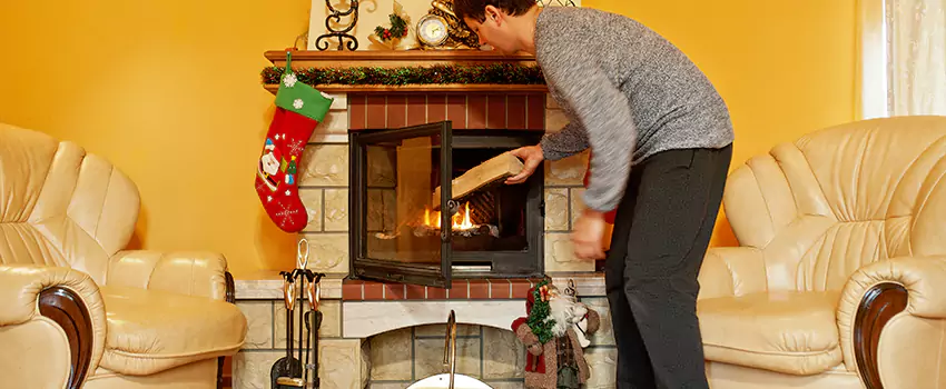 Gas to Wood-Burning Fireplace Conversion Services in Irvine, California