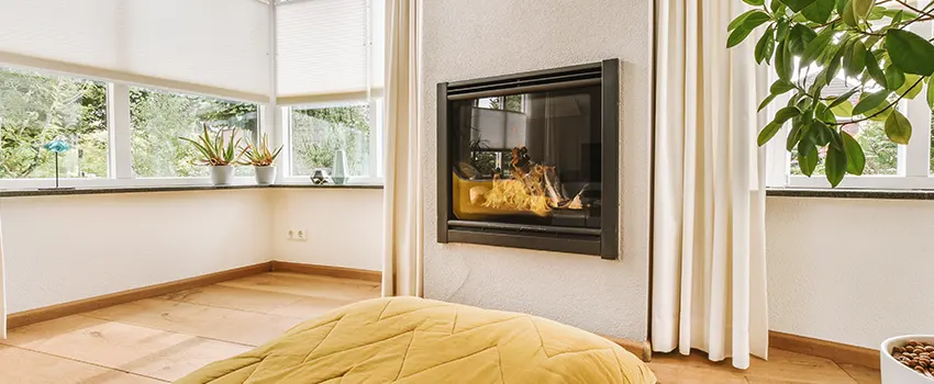 Residential Fireplace Ceramic Glass Installation in Irvine, CA