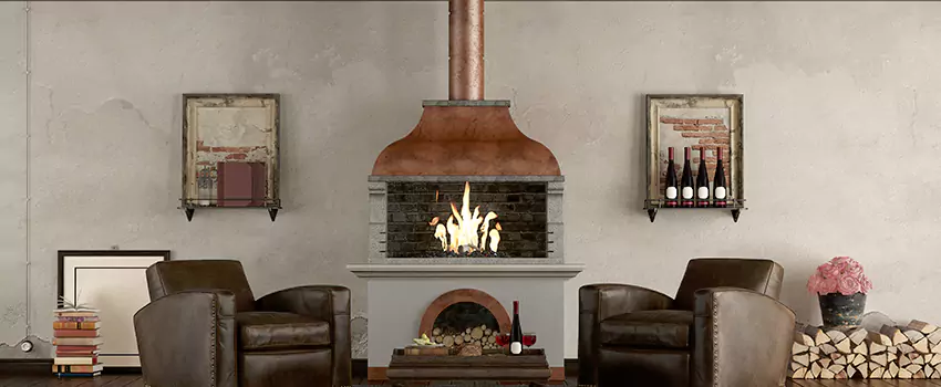 Thelin Hearth Products Providence Pellet Insert Fireplace Installation in Irvine, CA