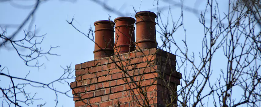 Chimney Crown Installation For Brick Chimney in Irvine, California